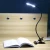 Import European manicure 3 lighting modes clamp table lamp flexible USB clamp clip light table lamp from China