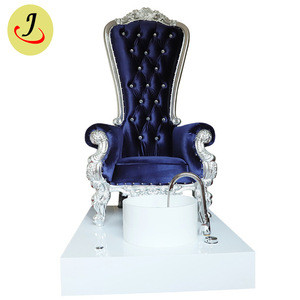 European style electric high back chair for pedicure and foot chair