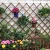 Import Expanding Wooden Garden Wall Fence Panel Plant Climb Trellis Support Decorative Garden Fence For Home Yard Garden Decoration from China