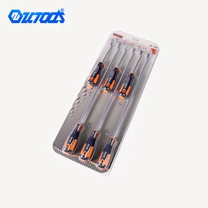 Extra long 6 piece door panel and trim removal tools set