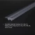 Import Extrusion Linear Lighting Accessory thin Lens Frosted Led Light acrylic Cover from China