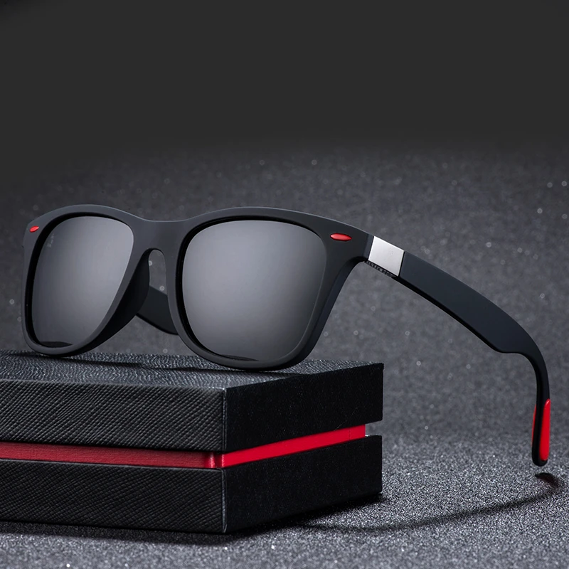 Eyewear Sport Men Sunglasses Polarized Custom Logo Sun Glasses Outdoor Driving Shades