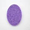 F004 Hot sell oval 95*80*10mm cellulose sponge facial for cleaning