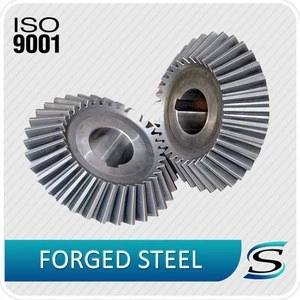Factory Automobile Parts Precision Forged Steel Material Bevel Gear