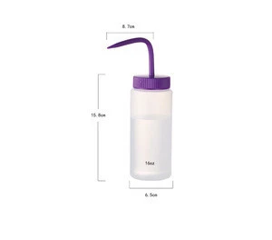 Factory Custom 500ML 1000ML LDPE Plastic Wash Bottle for Laboratory ETHANOL or ACETONE dispensing