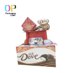 Factory custom logo Supermarket Promotional POP Cardboard Product Shipper  Display Shelf Rack for retail sales