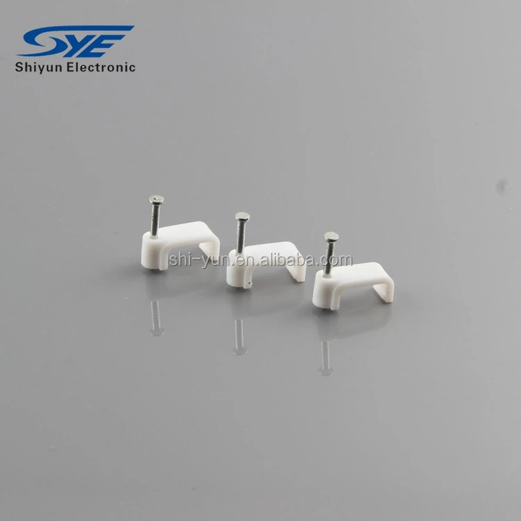 Factory direct sale Custom made Top Quality electric concrete cable clips adhesive