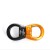 Import Factory direct sales 30KN Dual Pulley Zip Line Rescue Cable Pulley Climbing Equipment Wheel Trolley Outdoor Rock Climbing Pulley from China