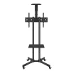 Factory direct sales 32-65 inches all-in-one hanger TV stand Floor Mount Metal Iron Movable TV stand Tv Stand furniture