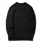 Factory hot sale Virgo print 100% cotton long sleeve loose round neck couple sweater, can be customized