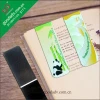 Factory hot sell custom made foldable paper magnetic bookmark craft