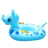 Factory Inflatable toys PVC swimming seat swan shaped infant bath float ring for baby Unicorns with Cattle boat