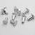 Import Factory made flat round head solid aluminum boat rivet from China