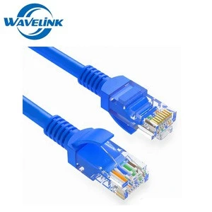 Factory Price 2019 Kunshan Wavelink Outdoor Cat 5e Cable Network Cabling 3M 5M