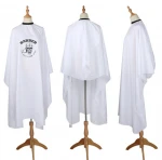 Factory Price Custom Hair Cutting Polyester Hairdressing Beauty Barber Salon Cape With Logo