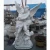 Import Factory price hand carved White marble religious garden statues life size garden decoration angle sculpture For Sale from China