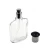 Import Factory Price Square Clear Men Cologne Spray Perfume Bottle 100 ml With Silver Cap from China