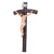 Import Factory Produce Suffering Jesus Cross Resin Catholic Religious Statue, Crucifix Jesus Nailed On The Cross For Wall Hanging Decor from China