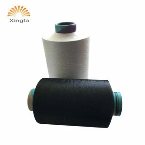 Factory sale high performance 75/20 dty air covering polyester spandex yarn