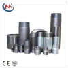 Factory supply carbon steel pipe fittings Iron thread Malleable Iron Materials Galvanized Black Pipe Fitting/carbon Steel Nipple