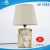 Factory supply cheap price decorative hotel bedroom ceramic vase desk light led table lamp for home hotel use