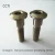 Import factory supply high quality titanium round head screws and bolts for motorcycle from China