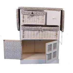 Factory Wholesale Cheap Wood Ironing Board Storage Cabinet/Folding Ironing Board Cabinet For Living Room Furniture