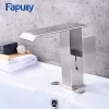 Fapully Brass bathtub shower faucet waterfall bathroom basin faucets