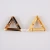 Import Fashion clothing bags belt accessories geometric triangle ring bamboo root buckle from China