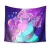 Import Fashion Dorm Decorative Purple Psychedelic Tapestry With Trippy Mushroom Patterns from China