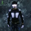 Fashion LED Flash Armor Luminous Robot Suit With Glasses Gloves For Night Club Stage Party Show Performance Luminescent Clothes