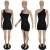Import Fashion Sexy Ladies Casual Bodycon Dresses One Shoulder Summer Women Street Mini Dress from China
