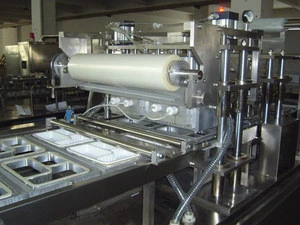 fast food packing machine  packing line for fast food bowl or other container  Automatic