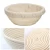 Import Fast shipping   stock Banneton Brotform Round bread  banneton proofing basket set from China