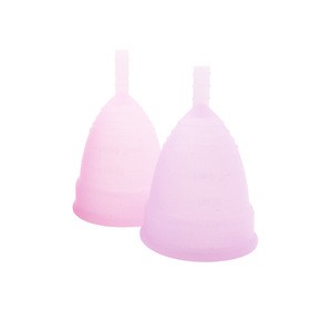FDA Reusable Valve Packaging Lady Period Cup Medical Grade Silicone Menstrual Cup