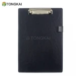 Filling products 2.5mm PU cover menu/medical storage clipboard a4 paper clips