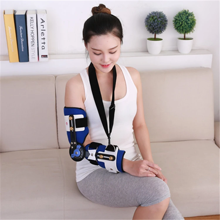 First aid equipment broken arm support orthopedic arm brace adjustable elbow immobilize brace with factory price