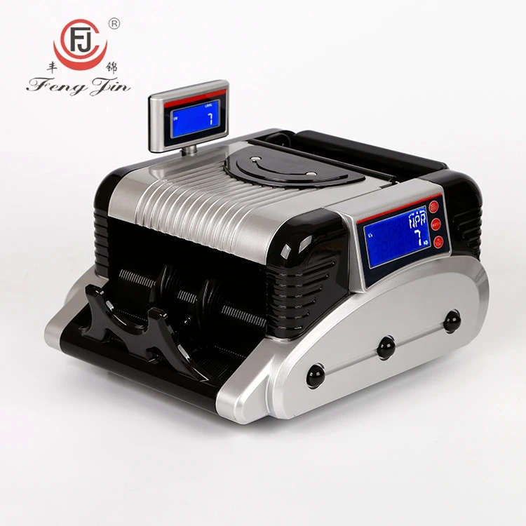 FJ-08C Rupees Cash Detector Banknote Counter Multi Currency Money Counting Machine