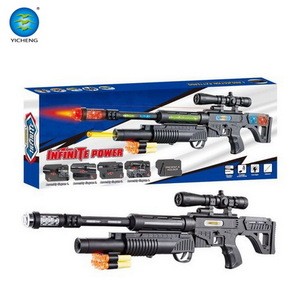 Flash toy flash sound gun electronic sound and light laser gun