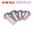 Import Flat pan hex drive head stainless steel screw from China