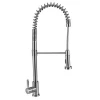 Flexible Long Neck Pull Down UPC Stainless Steel commercial kitchen faucet
