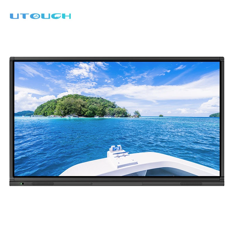 Flexible touch screen display 4k touch screen monitor education board big 98 inch educational equipment display
