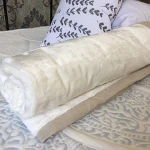 FLVCDT007 high quality for european standard anti slip suede fabric super soft velvet latex mattress cover
