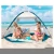 Import Foldable Beach Tent UV Sun Shelter Light Weight from China
