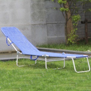 Foldable lightweight adjustable swimming pool chaise sun loungers
