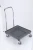 Import folding platform hand pull baffle-type utility cart food trolley cart service trolley from China