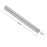 Fondant, Pie Crust, Cookie, Pastry Dough Rolling Pin French Metal Kitchen Tools Stainless Steel French Roller Pin