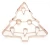 Import Food Grade Copper Plated Christmas Tree/Gingerbread Man/Snowflake Large Cookie Cutter from China