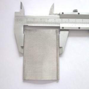 Food grade customized size stainless steel rosin press filter mesh bag
