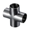 food industry  stainless steel 4 way  cross 4 way pipe fitting